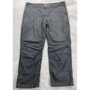 Carhartt Cryder Full Swing Pants Men's 40x30 Relaxed Fit Canvas Gray 101709-029